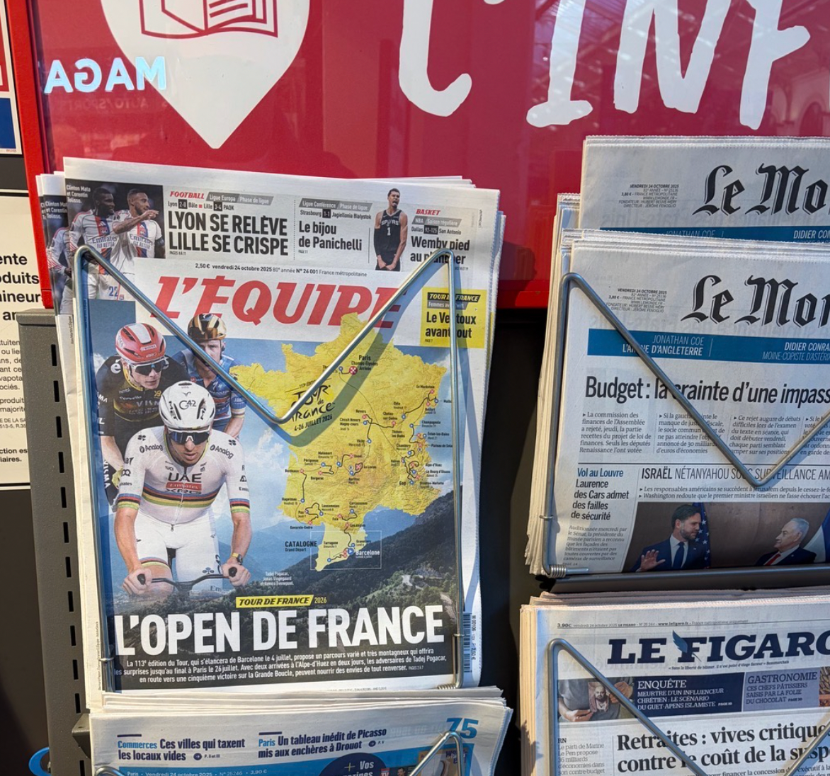 Le Tour de France 2026 : surtout un tour… en France