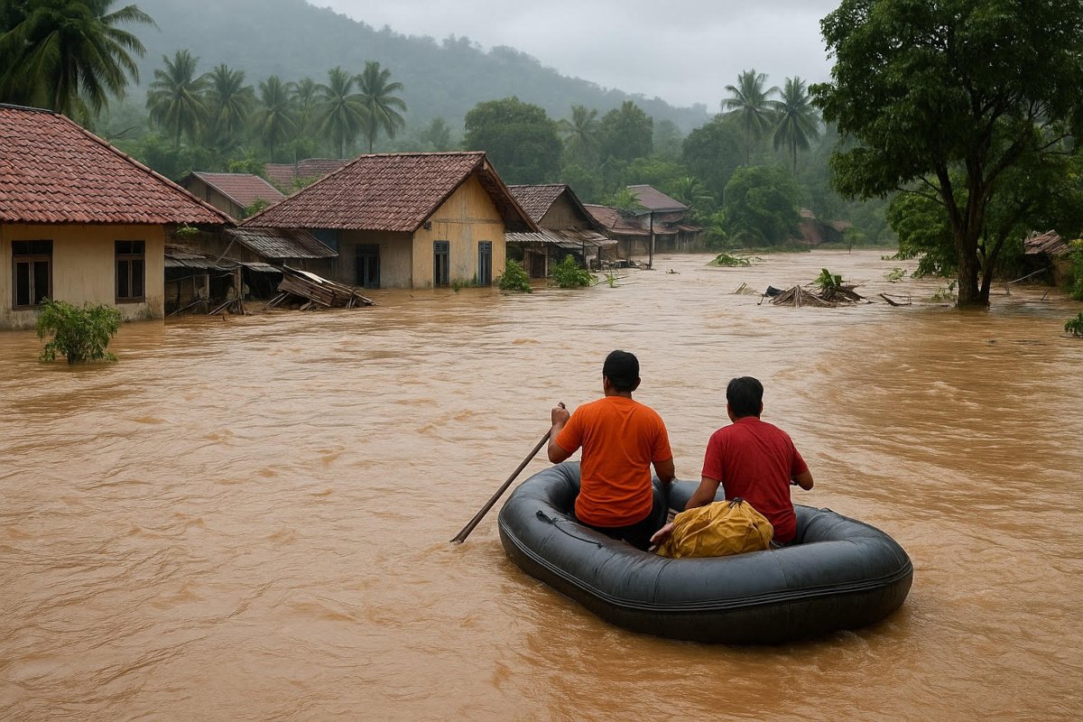 Tragédie à Sumatra en Indonésie