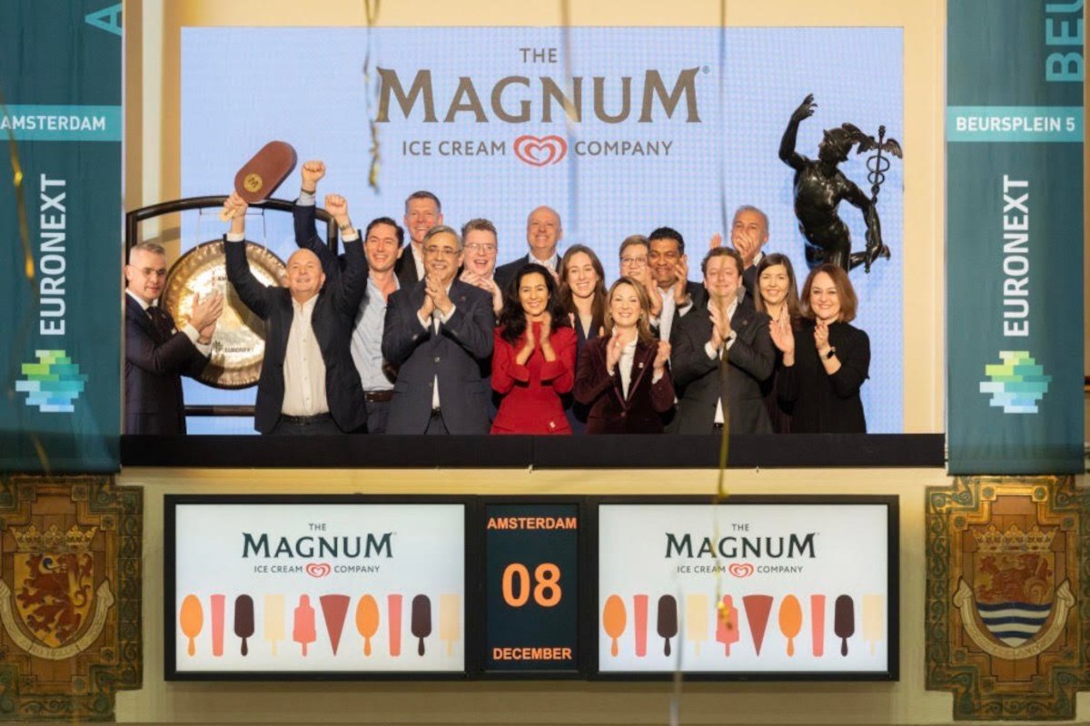 Les glaces Magnum chaudement accueillies en bourse